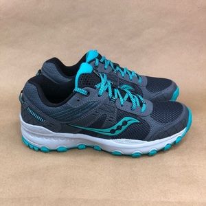 Saucony Grid Raptor TR2 women’s 8.5 charcoal/teal